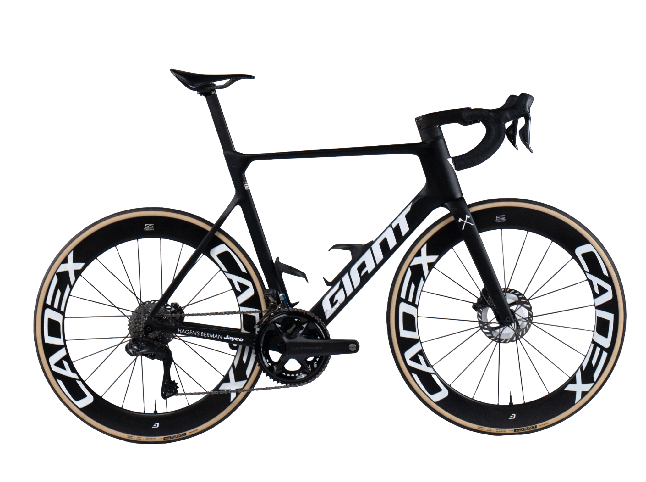 Giant Propel Advanced Pro 2024 J. Kramer size L Team Hagens Berman Jayco Shimano Ultegra DI2 2x12sp - Bikeroom / l / team hagens berman jayco (l)