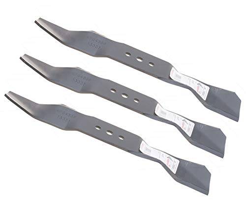 94 cm 3 x gräsklipparkniv kompatibel med Husqvarna RIDER R 11C 13 13C 15 T 15C 16 16C 18 AWD