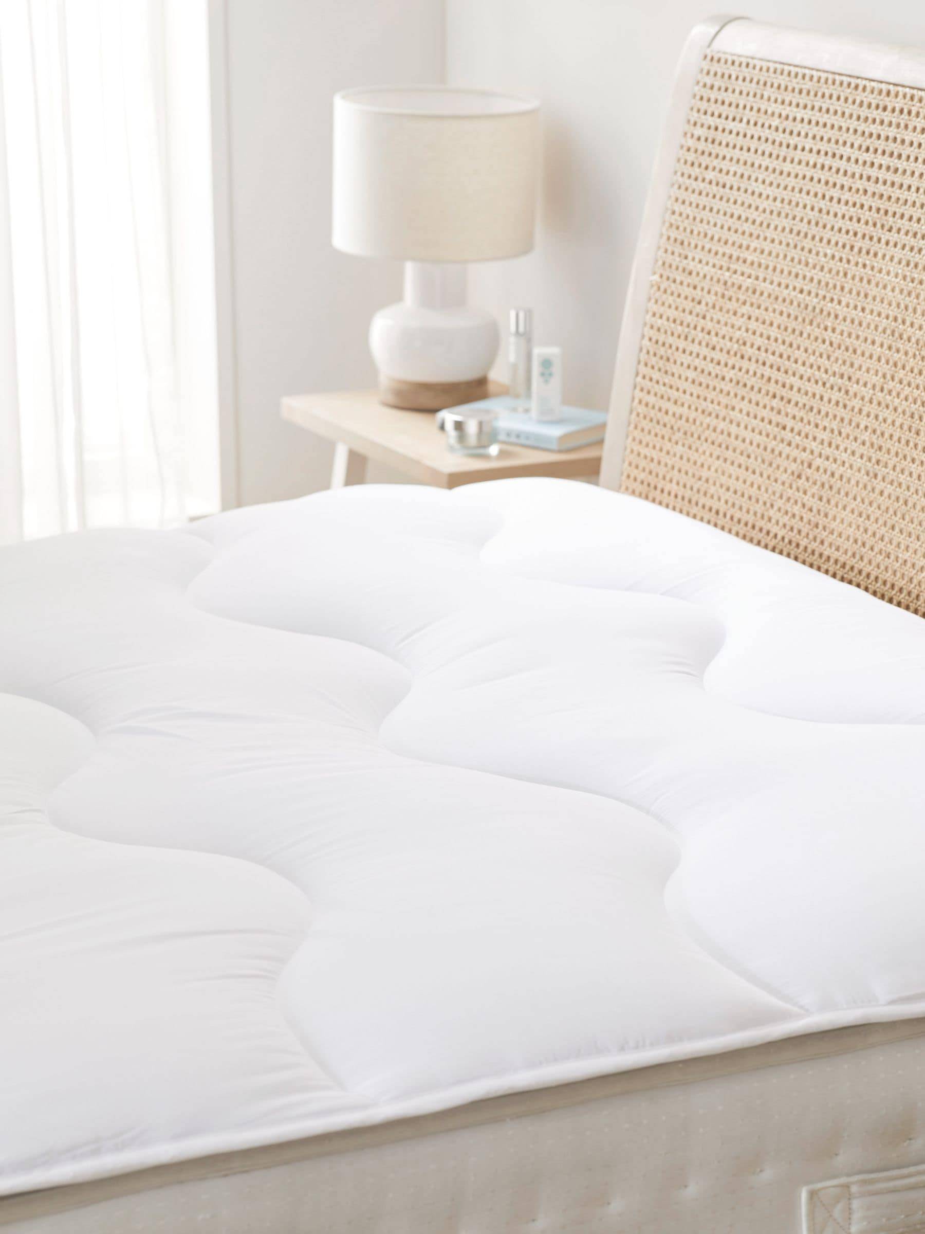 Next White Sleep In Comfort Mattress Topper