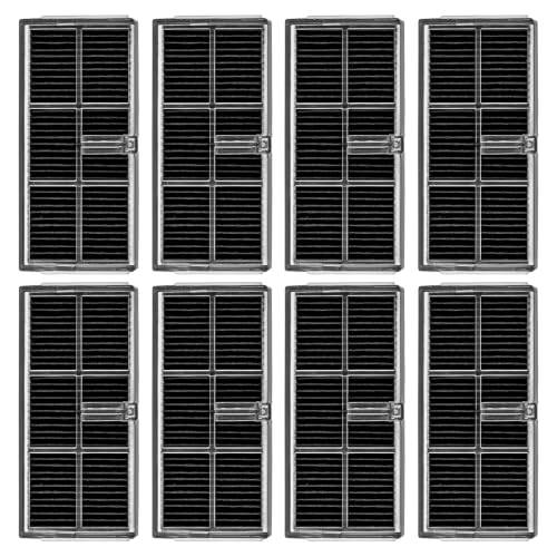(8 delar) HEPA-filter för Dreame L10s Ultra Gen 2, L10s Pro Ultra Heat, X30 Ultra, X40 Ultra, L40 Ultra, Mova P10 Pro, P50, P50 Pro Ultra Robot Vakuum Ersättningsdelar Filtertillbehör