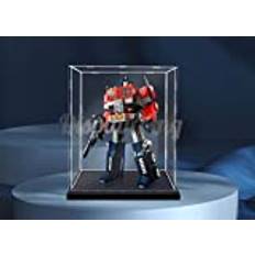 Akryl display fodral med skruv för Lego® Optimus Prime 10302 (Lego Set ingår inte) (ingen bakgrund) AU lager