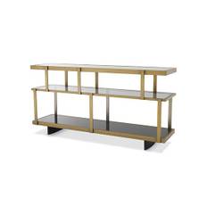 Nesto konsolbord mässing - Guld (180 x 46 x H: 91 cm)