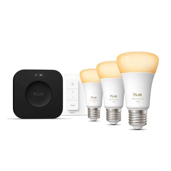 Smart LED-Kit PHILIPS HUE - E27 / 1100 lm / 1000 - 20000 K