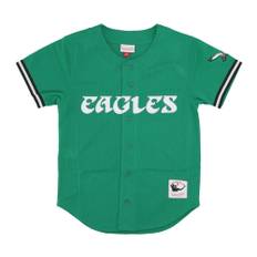 Mitchell & Ness, Sport, Herre, Grøn, XL, Uld, NFL Philadelphia Eagles Mesh Tunic