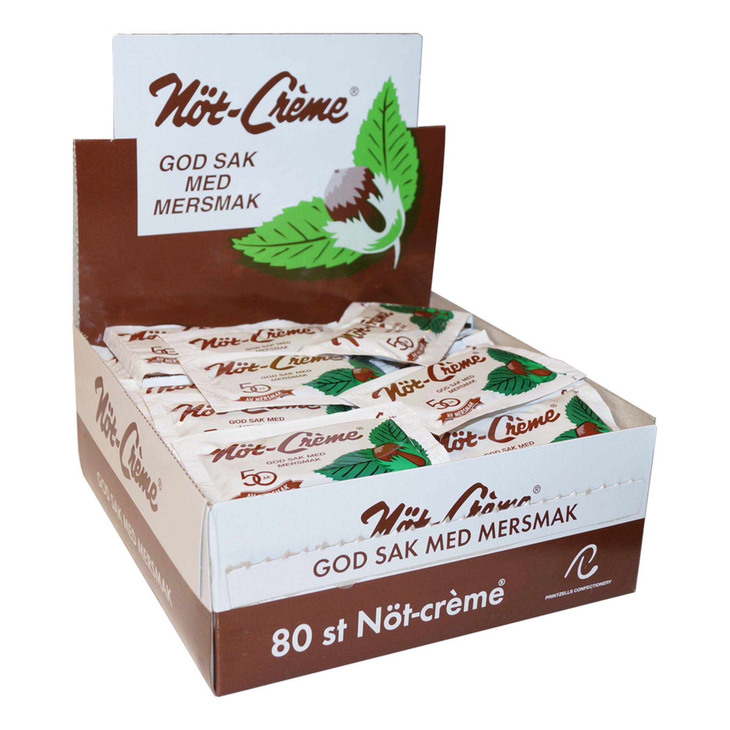 Nöt-Créme Chokoladecreme Økonomipakke - 108 x 18 g