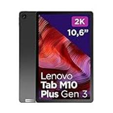 Lenovo Tab M10 Plus (3. Gen) Tablet | 10,6'' 2K Touch Display | MediaTek Helio G80 | 4GB RAM | 64GB Speicher | Android 13 | grau