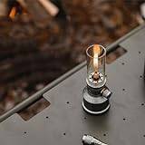 Utomhus camping lykta, gaslykta levande ljus kit campinglampa för camping vandring och utomhusäventyr (lykta förlängningsstång)