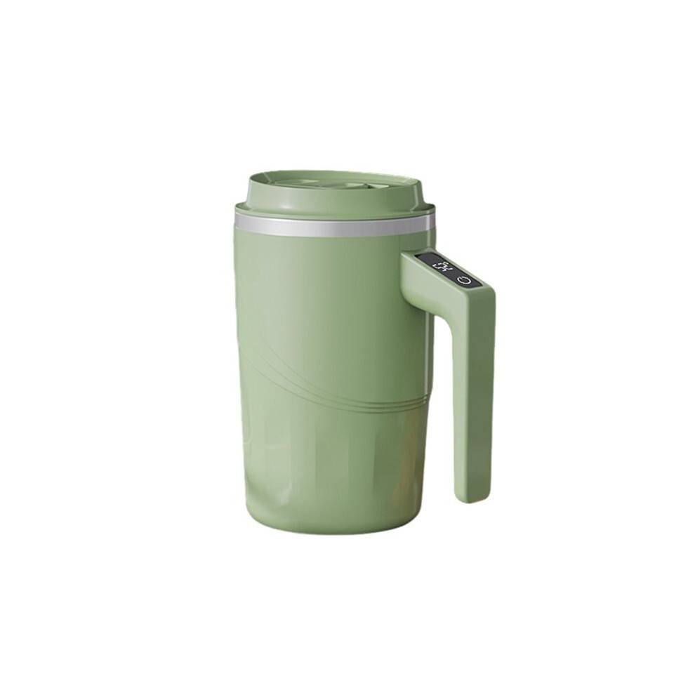 Magnetic Self Stirring Coffee Mug USB Charging with Temperature Display and Spill Proof Lid Automatic Stirring Cup C