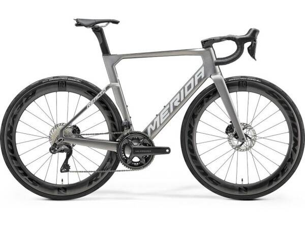 Merida Reacto 8000 racercykel Gunmetal Grey - Cykelstørrelse M / 56 cm