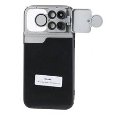 Multi Lens Phone Case for iPhone 12Pro with TelephotoMacroFisheyeCPL Filter Lens