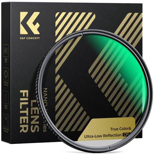 K&F CONCEPT 77mm Polariserande Filter CPL-filter Sann Färg Låg Reflektion
