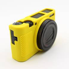 Sony DSC-RX100 Mark III IV M3 M4 blød silikone beskyttende etui - Gul