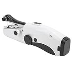 Lädersymaskin, lätt och robust minisymaskin handsymaskin med snören för hemresor (svart), svart