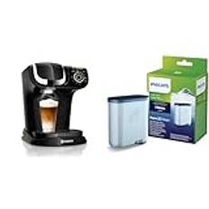 Bosch Hausgeräte Tassimo My Way 2 Kapselmaschine TAS6502 Kaffeemaschine & Philips AquaClean Kalk- und Wasserfilter für Espressomaschine, Kein Entkalken bis 5000 Tassen, Einzelpack