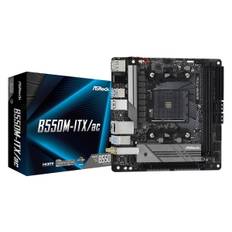 ASRock B550M-ITX/ac - Motherboard - Mini-ITX - Socket AM4 - AMD B550 Chipsatz - USB-C Gen1, USB 3.2 Gen 1 - Bluetooth, Gigabit LAN, Wi-Fi - Onboard-Grafik (CPU erforderlich)