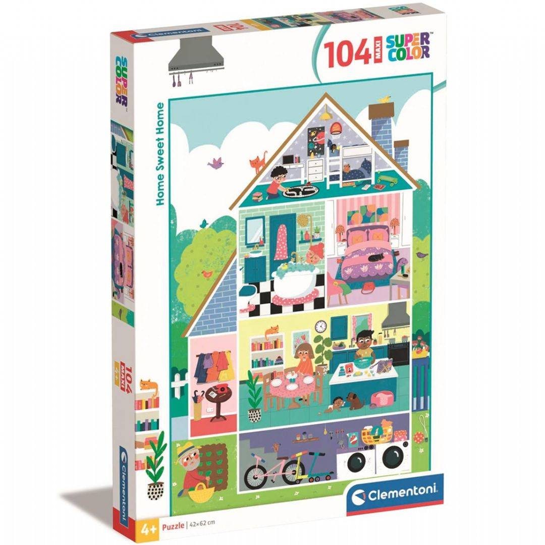 Home Sweet Home, 104 brikker Puslespil Maxi 237753
