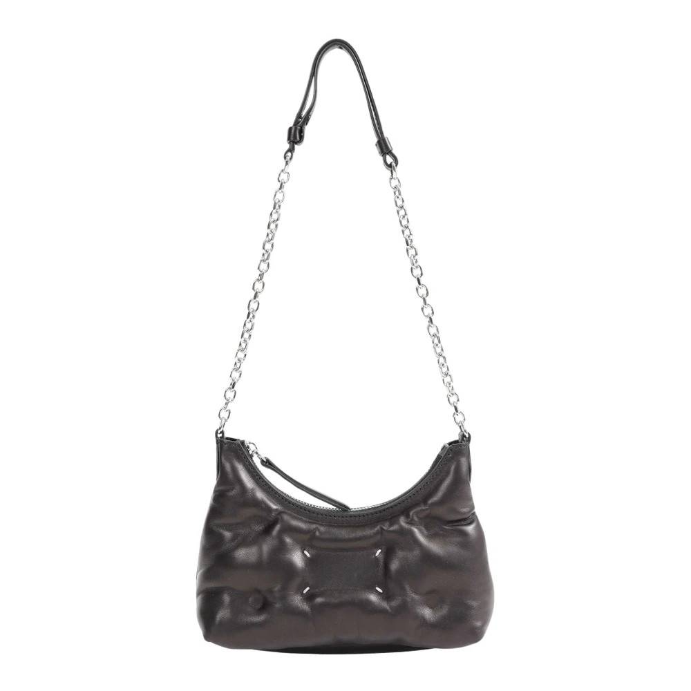 Maison Margiela Glam Slam Hobo Micro - Tasker - Dame - Sort - ONE SIZE - Uld