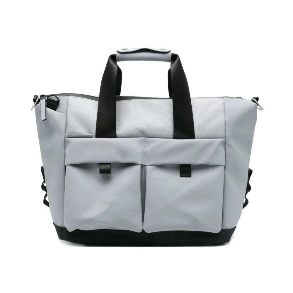 Rains Otaru Weekend Bag Small - Tasker - unisex - Blå - ONE SIZE - Uld