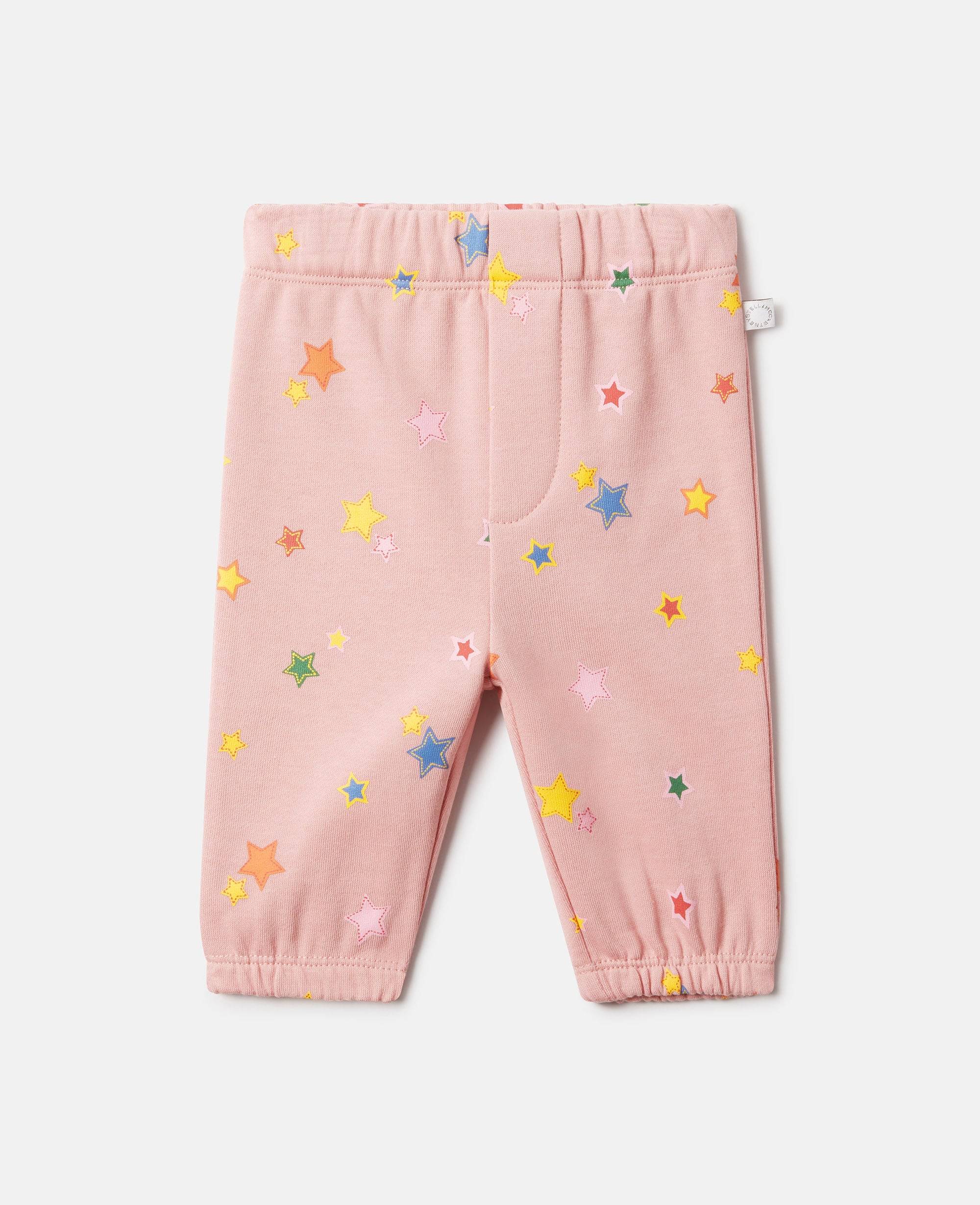 Stella McCartney - Star Print Fleece Sweatpants, , Size: 6M