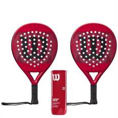 Wilson Package Deal (Wilson Pro Staff Team Padel Rød + Wilson Padel X3)