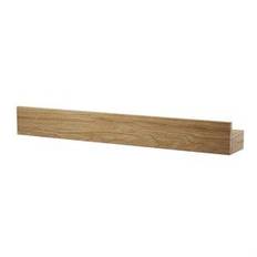 Ekta Living - Knivmagnet og hylde - 40 cm - Olieret Eg
