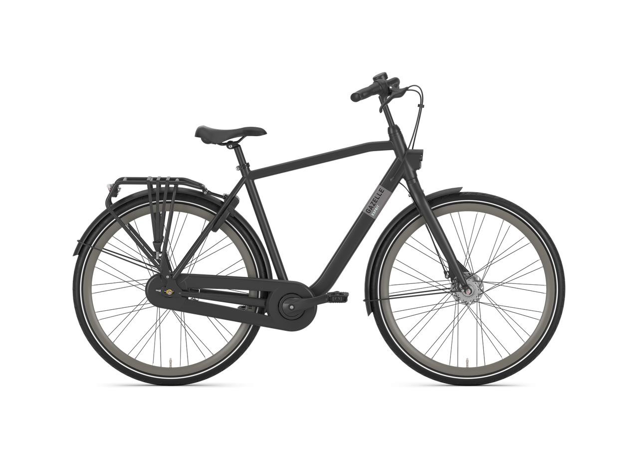 Gazelle Esprit 7g Farve - Sort , Stelstørrelse - 54cm (21,25")