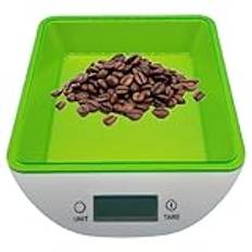 Hög precisionsvåg Kaffe, kaffeviktsvåg, Rostfri hög precision köksvåg, Liten kaffevåg för noggranna avläsningar Lös te vikträknare