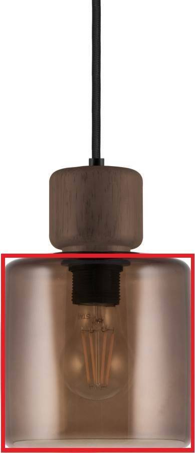 Reservglas till Dot Fönsterlampa 15cm Brun