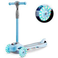 Trehjulig sparkcykel Ricokids Piko - blå