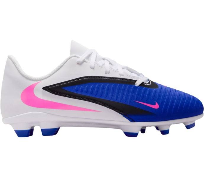 Phantom 6 Low Club FG/MG JR fotbollsskor, RACER BLUE/PINK BLAST-WHITE, Dam, 1