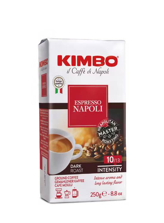 Kimbo Espresso Napoli 250 g malet kaffe