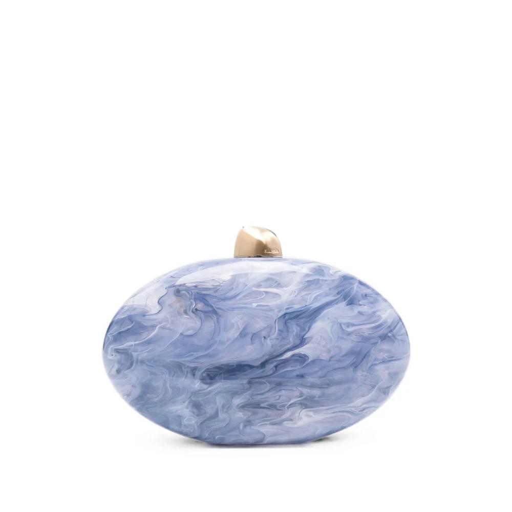 Cult Gaia Eviana Clutch - Tasker - Dame - Blå - ONE SIZE - Uld