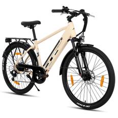 HILAND AMB652 Adult City Electric Bicycle With Seat 26 Inch Off-Road Tires 250W Motor 36V10.4AH Battery E-Mountain Bike