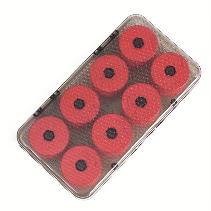 Fishing Tackle Box 16 Foam Spools Spool Box Winding Plate Fishing Spool