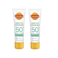 Carroten - 2 x Face Sensicare Cream SPF 50 50 ml - Klar til levering - Prismatch