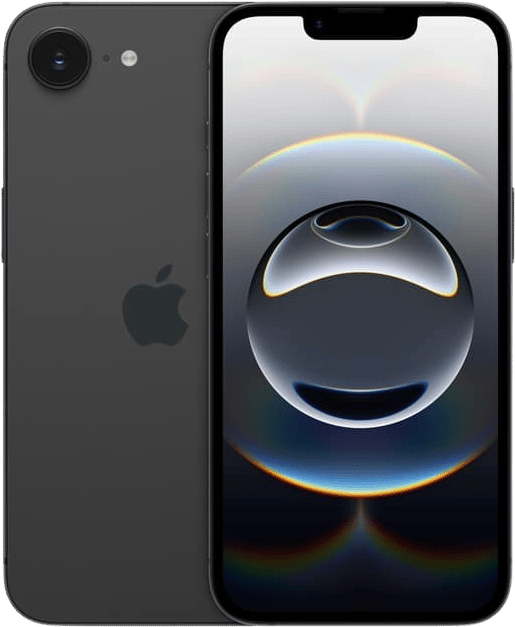 Apple iPhone 16e (128GB) Svart