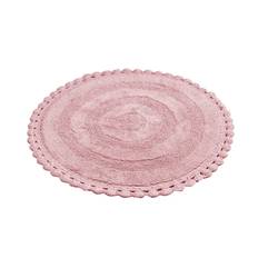 Rimini Rosa Rund Badrumsmatta Classic Textile (⌀ 70 cm)