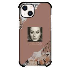 Adele Phone Case For iPhone Samsung Galaxy Pixel OnePlus Vivo Xiaomi Asus Sony Motorola Nokia - Adele 25 Portrait On Brown Background