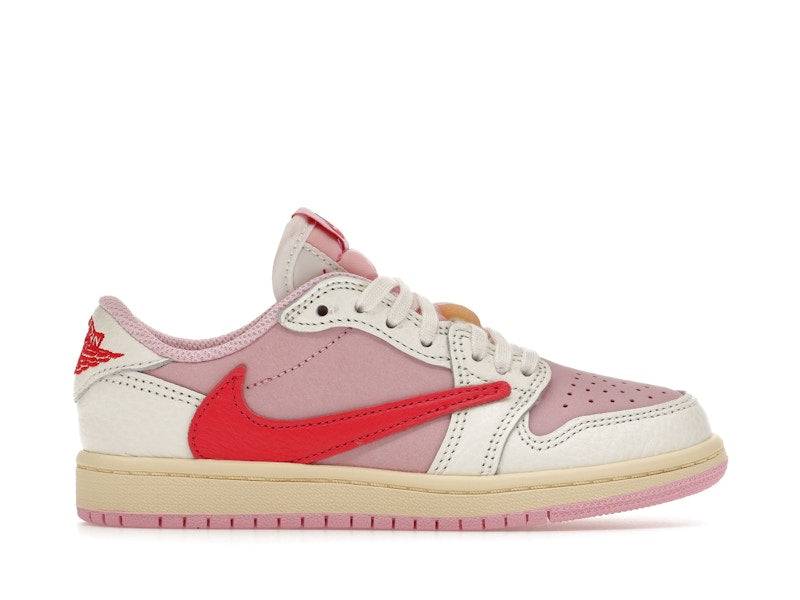 Jordan 1 Retro Low OG SP Travis Scott Sail Tropical Pink (PS) - 29.5 / Standard