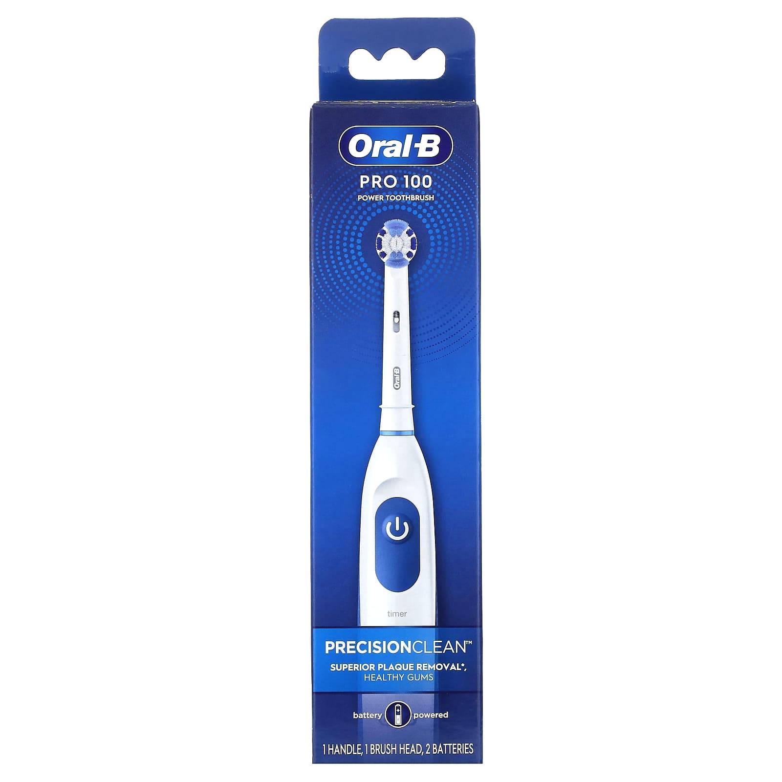 Oral-B, Pro 100, electric toothbrush, 1 toothbrush