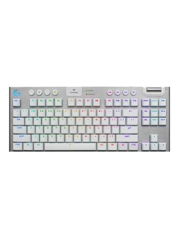 Logitech G915 X LIGHTSPEED TKL - Tactile - 80 % (TKL) - Gaming Tastatur - Engelsk - UK - Hvid