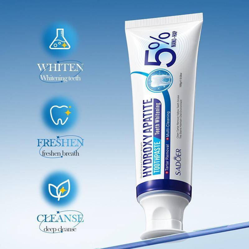 Hydroxyapatit Fresh Oral Tandkräm 100g Ren Tandköttsskyddande Tandkräm white
