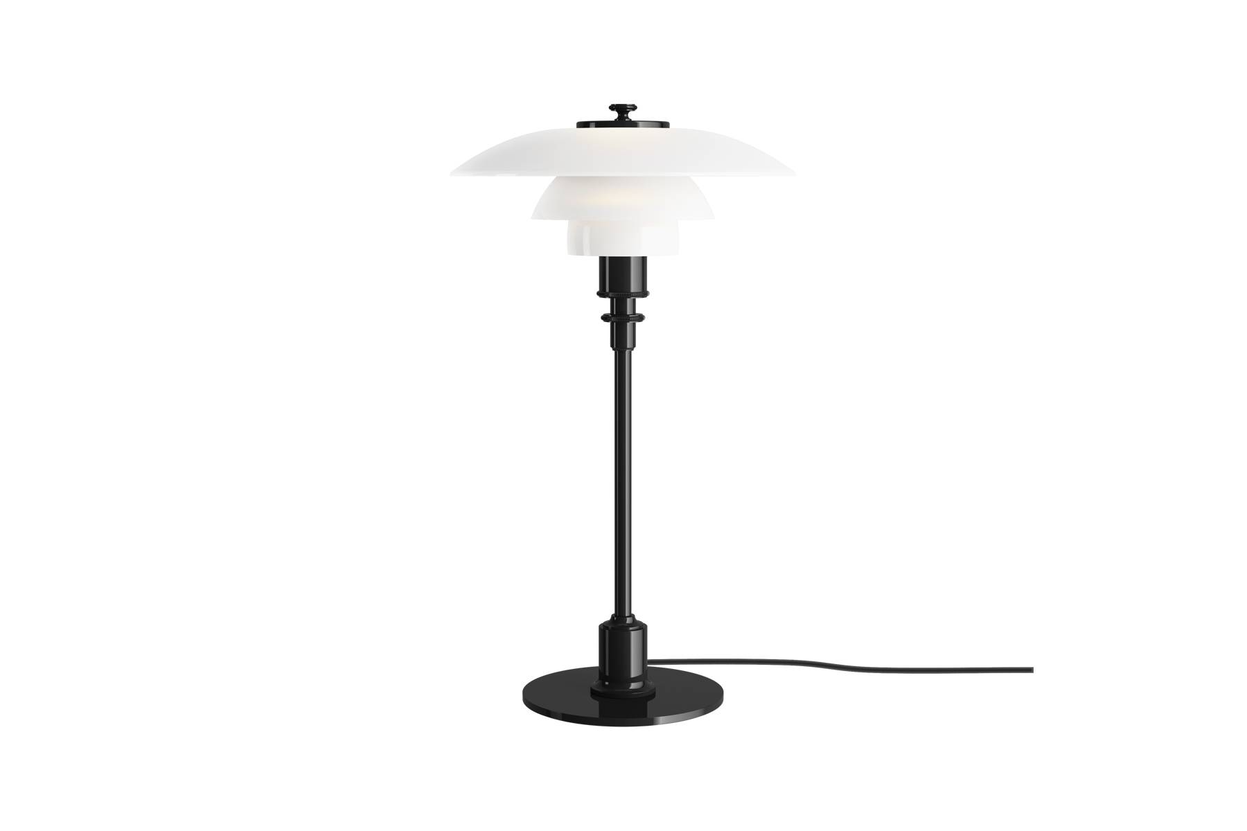 PH 2/1 Bordlampe Black metallised.