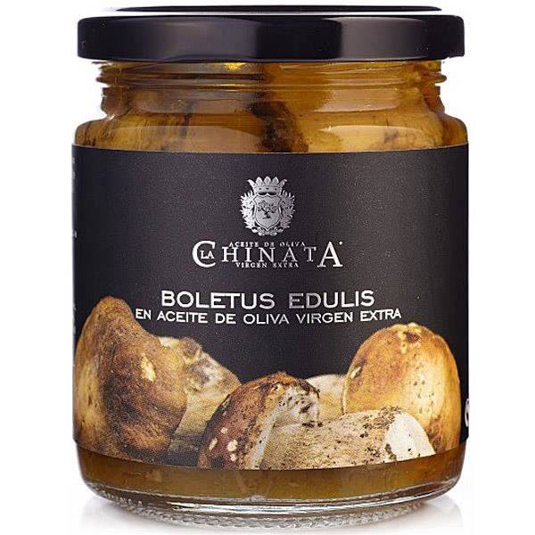 Karljohanssvamp i Extra Jungfruolivolja - La Chinata (230 g)