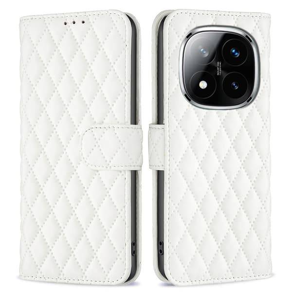 Xiaomi Redmi Note 14 Pro/Pro Plus 5G Fodral Diamond Läder