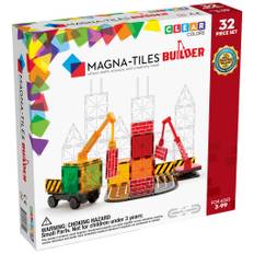 MAGNA-TILES - Builder Magnetisk Byggesæt - Rød