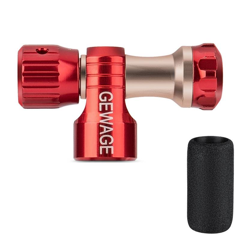 CO2 Bike Pump Inflator Portable Bicycle Tire Pump For Road And Mountain Bikes(No CO2 Cartridges Included)
