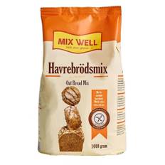 Glutenfri Havrebrödmix - 1000g Havrebrödmix Mixwell