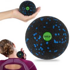 Massage- og fitnessbold NS-965 sort/blå