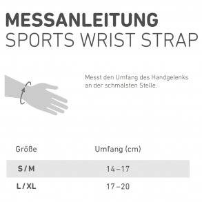 Bauerfeind Sport Håndledsbandage - Blå/Grøn